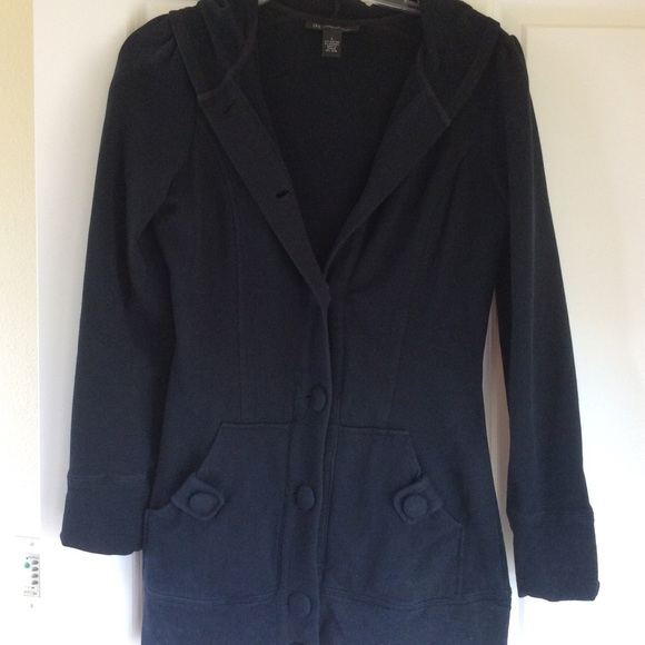 INC International Concepts Jackets & Blazers - Hoodie coat pre owned in great condition